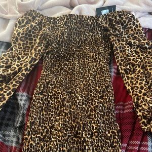 Fashion Nova Cheetah Dress